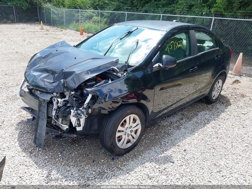 Vin: 1g1jb5sh5h4148253, lot: 46255001, chevrolet sonic ls auto 20172