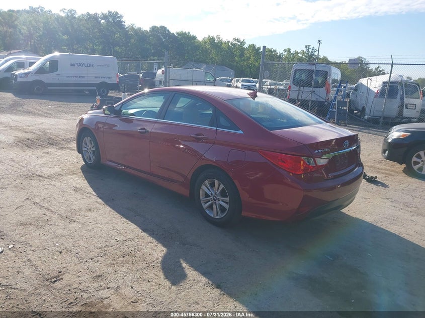Vin: 5npeb4ac2eh918472, lot: 46255022, hyundai sonata gls 20143