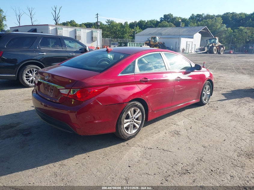 Vin: 5npeb4ac2eh918472, lot: 46255022, hyundai sonata gls 20144