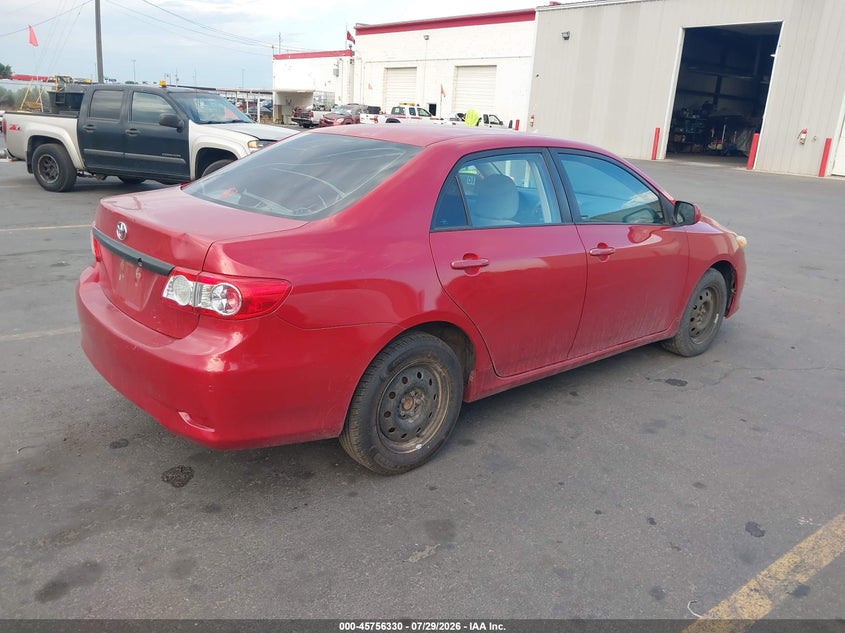Vin: 2t1bu4ee8bc585766, lot: 46255052, toyota corolla le 20114