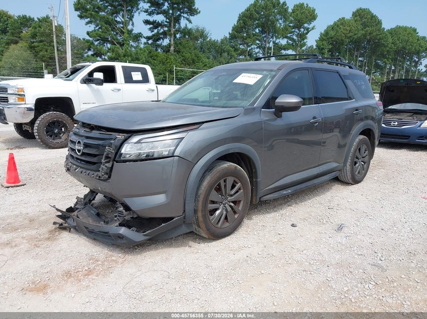 Vin: 5n1dr3ba7nc219781, lot: 46255077, nissan pathfinder sv 2wd 20222