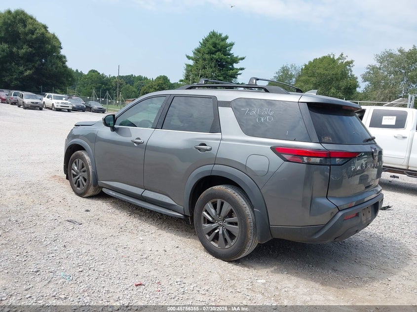 Vin: 5n1dr3ba7nc219781, lot: 46255077, nissan pathfinder sv 2wd 20223