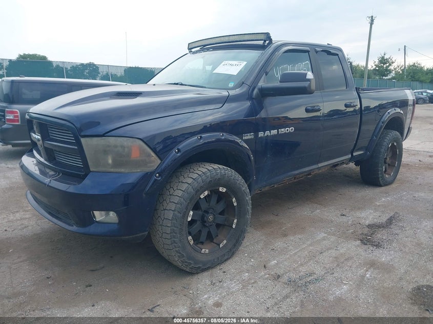 Vin: 1c6rd7ht4cs192770, lot: 46255079, ram 1500 sport 20122