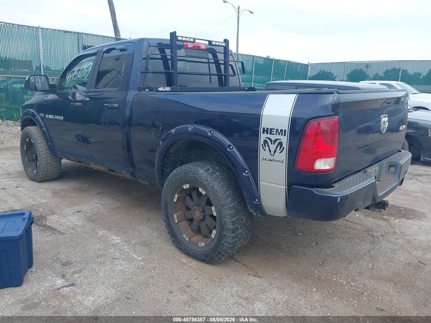 Vin: 1c6rd7ht4cs192770, lot: 46255079, ram 1500 sport 20123