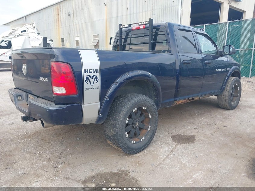 Vin: 1c6rd7ht4cs192770, lot: 46255079, ram 1500 sport 20124
