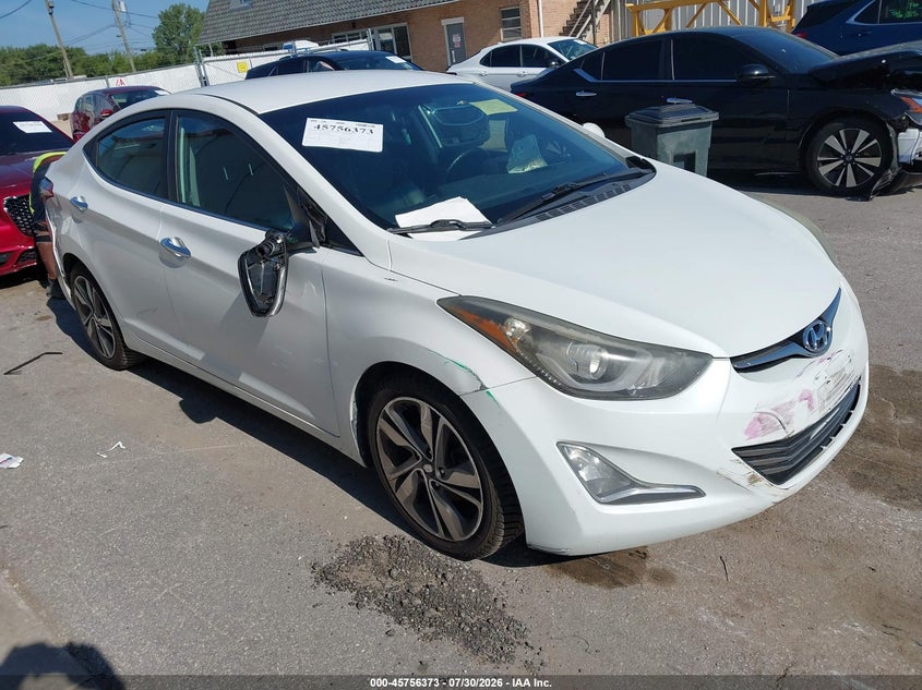 Vin: 5npdh4ae2eh456622, lot: 46255095, hyundai elantra limited 2014 img_1
