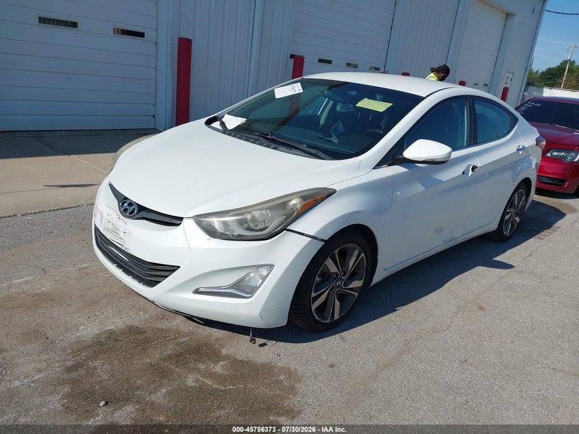Vin: 5npdh4ae2eh456622, lot: 46255095, hyundai elantra limited 20142