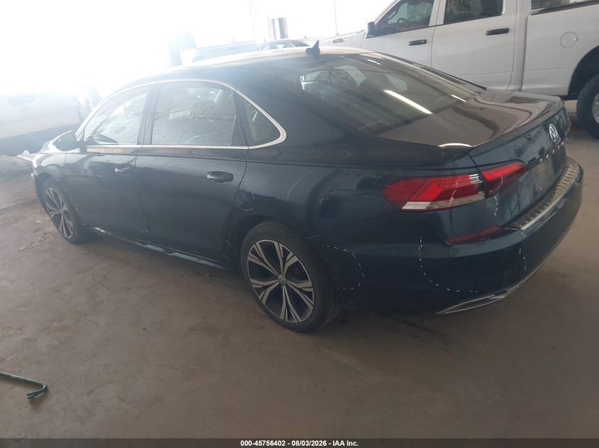 Vin: 1vwsa7a38nc003173, lot: 46255124, volkswagen passat 2.0t se 20223