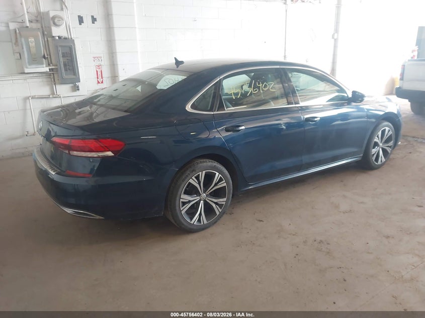 Vin: 1vwsa7a38nc003173, lot: 46255124, volkswagen passat 2.0t se 20224