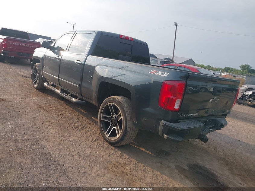 Vin: 3gcuksecxhg482204, lot: 46255133, chevrolet silverado 1500 ltz 20173