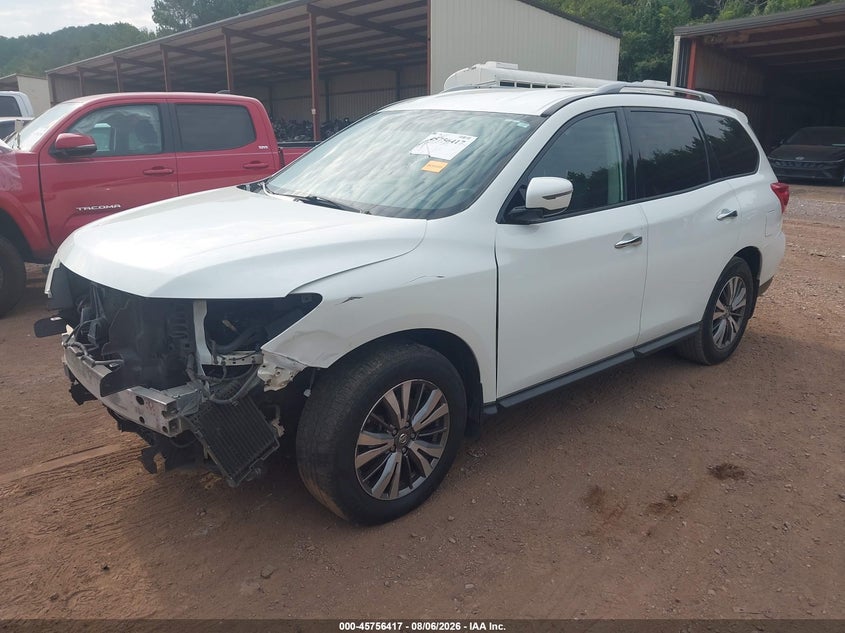 Vin: 5n1dr2mn4jc645660, lot: 46255139, nissan pathfinder s 20182