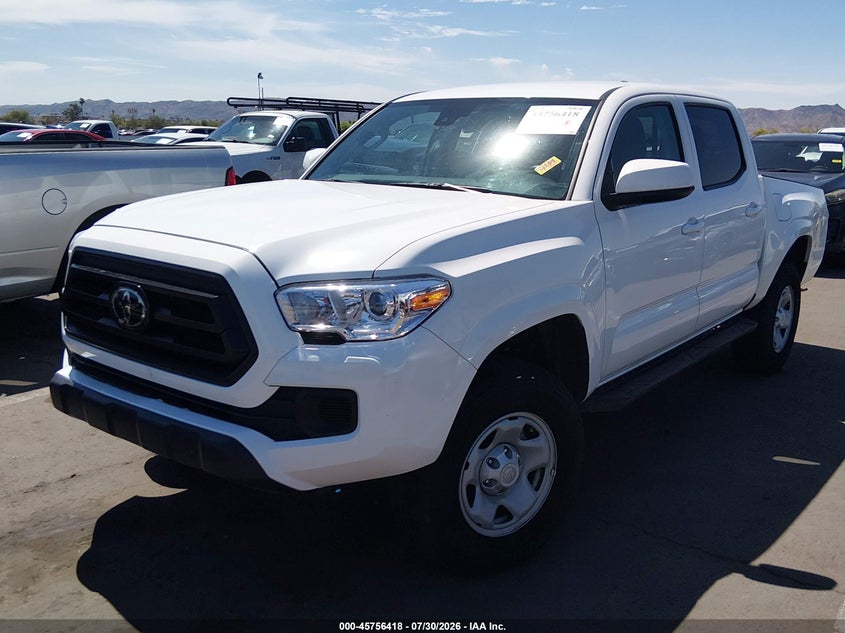 Vin: 3tmcz5an1nm514440, lot: 46255140, toyota tacoma sr v6 20222