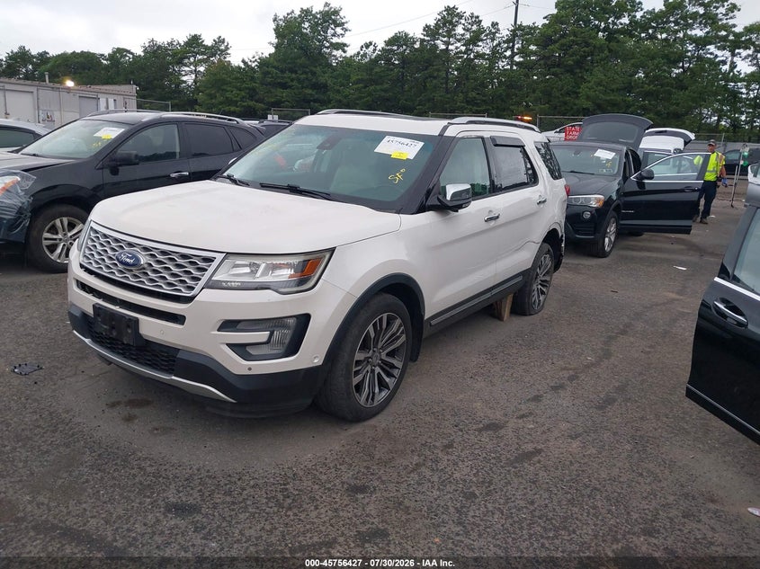 Vin: 1fm5k8ht4gga74399, lot: 46255149, ford explorer platinum 20162