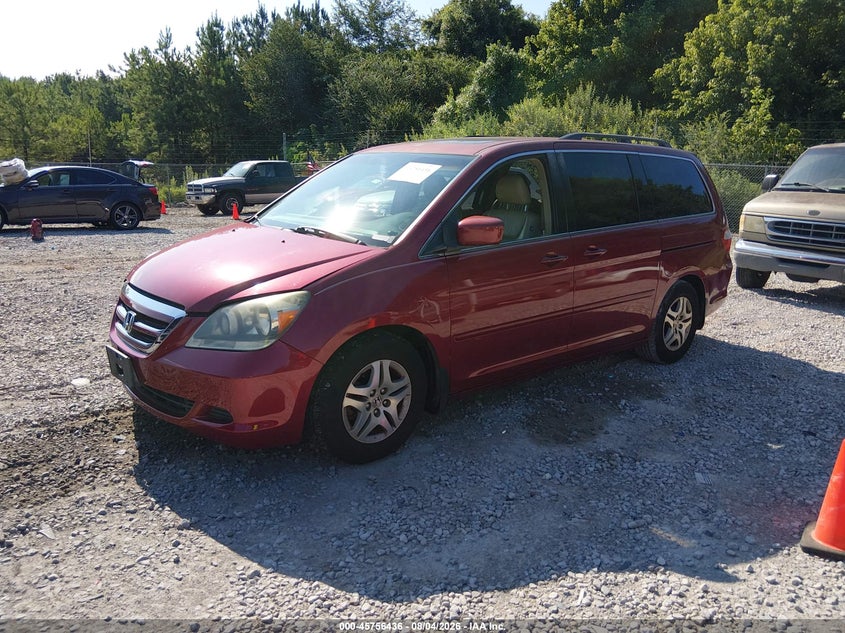 2005 Honda Odyssey, Normal Wear & Tear, IAAI, VIN 5FNRL38675B080169 — photo 2