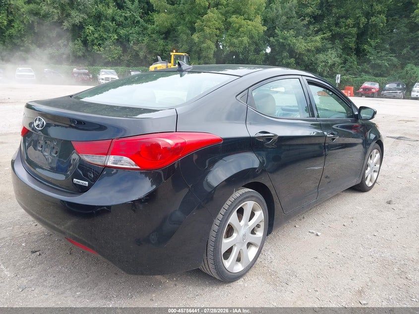 Vin: 5npdh4ae8dh388969, lot: 46255161, hyundai elantra limited 20134