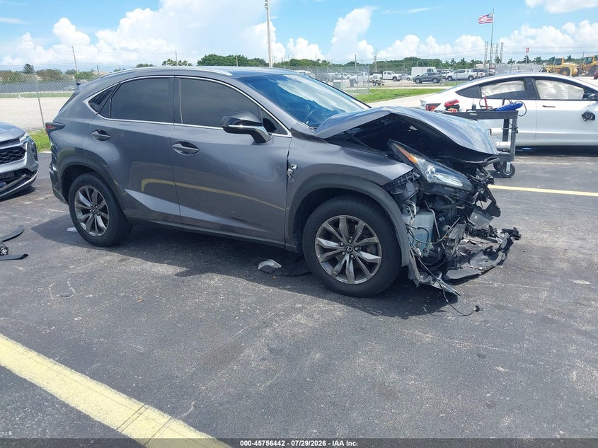 Vin: jtjyarbz7h2072620, lot: 46255164, lexus nx 200t f sport 2017 img_1
