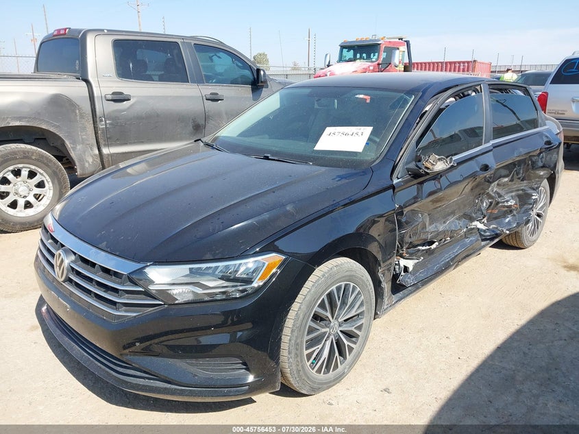 Vin: 3vwc57bu2mm056190, lot: 46255175, volkswagen jetta 1.4t r-line/1.4t se/s 20212