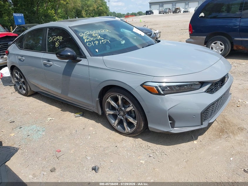 Vin: 19xfl4h97se017139, lot: 46255180, honda civic hybrid sport touring 2025 img_1