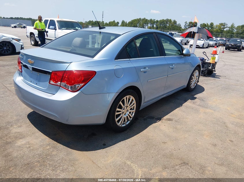 Vin: 1g1pk5sc4c7126525, lot: 46255191, chevrolet cruze eco 20124