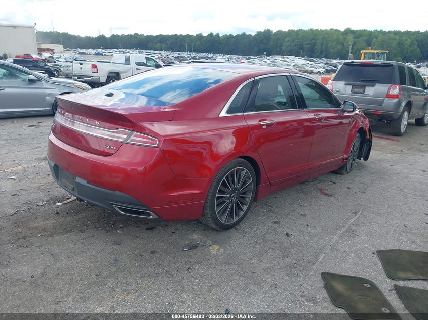 Vin: 3ln6l2lu5gr615225, lot: 46255204, lincoln mkz hybrid 20164