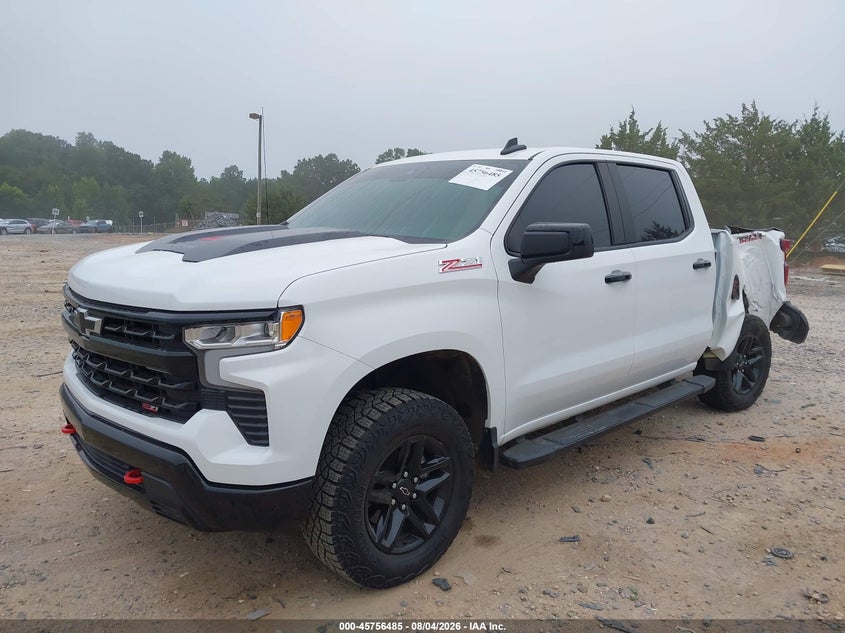Vin: 3gcudfedxrg315031, lot: 46255207, chevrolet silverado 1500 4wd  short bed lt trail boss 20242