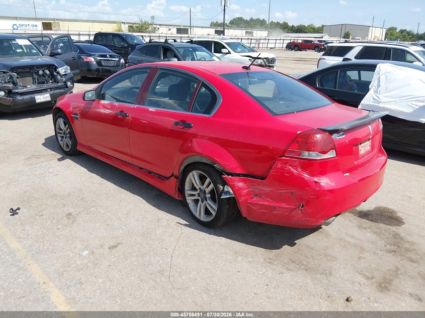 2008 PONTIAC G8 auction photo 3