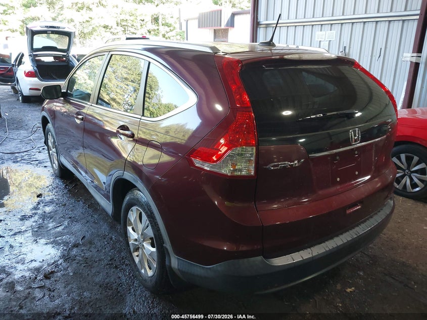 Vin: 5j6rm3h77el039151, lot: 46255221, honda cr-v ex-l 20143