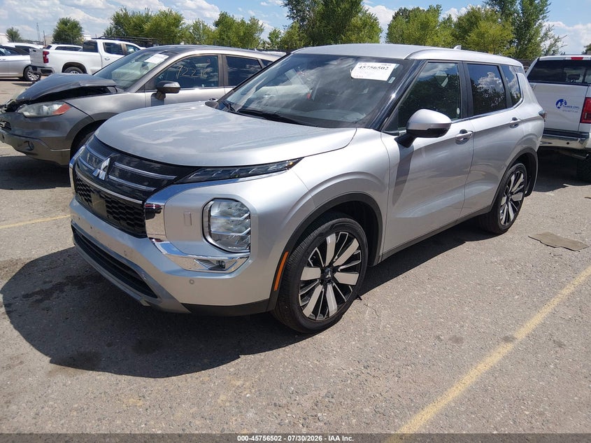 Vin: ja4j4va87sz058383, lot: 46255224, mitsubishi outlander se 2.5 s-awc/trail edition s-awc 20252