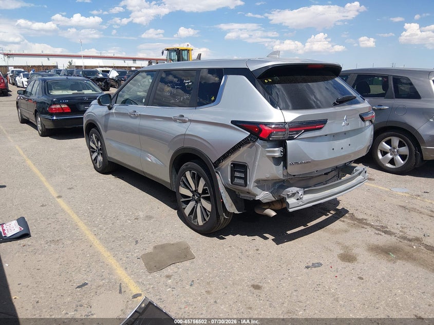 Vin: ja4j4va87sz058383, lot: 46255224, mitsubishi outlander se 2.5 s-awc/trail edition s-awc 20253