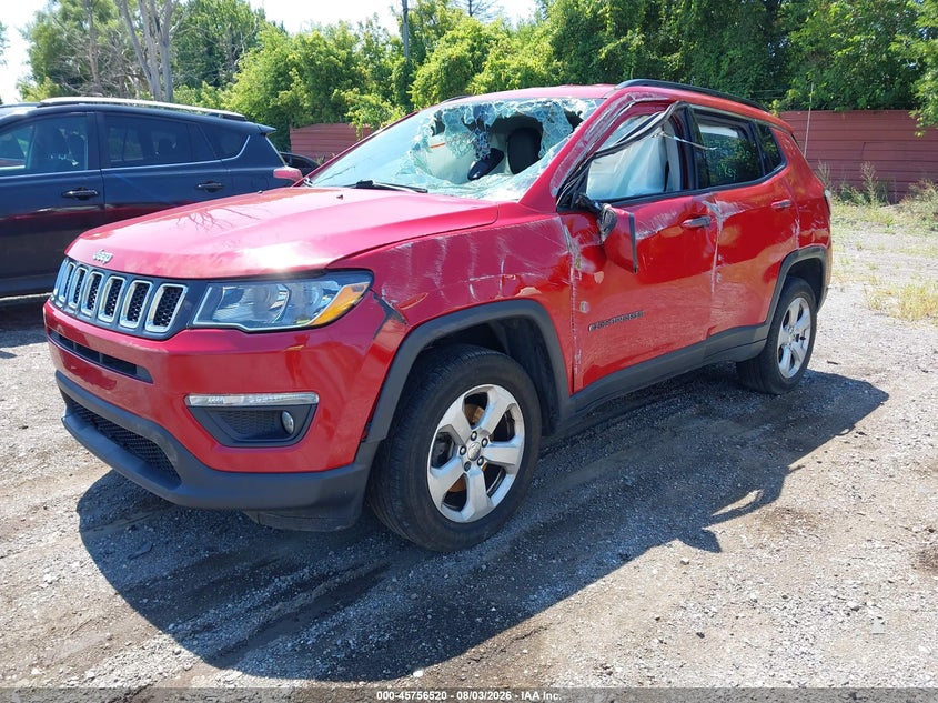 Vin: 3c4njdbbxjt207704, lot: 46255242, jeep compass latitude 4x4 20182