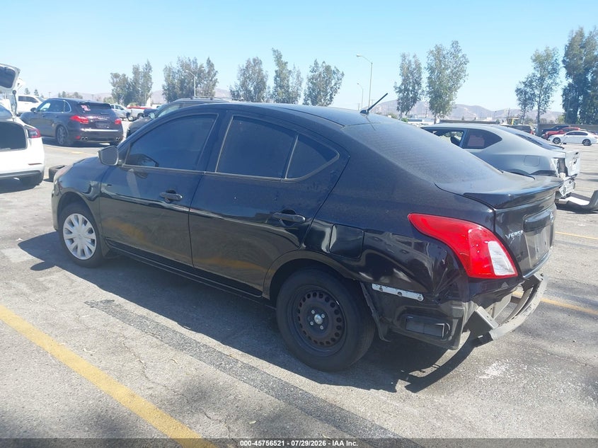 Vin: 3n1cn7ap1hl859537, lot: 46255243, nissan versa 1.6 s 20173