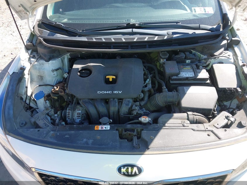 2018 KIA FORTE SEDAN 2.0L I-4 DOHC, VVT, 147HP
