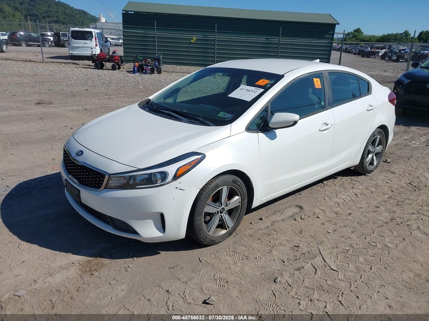 Vin: 3kpfl4a78je260773, lot: 46255254, kia forte lx 20182