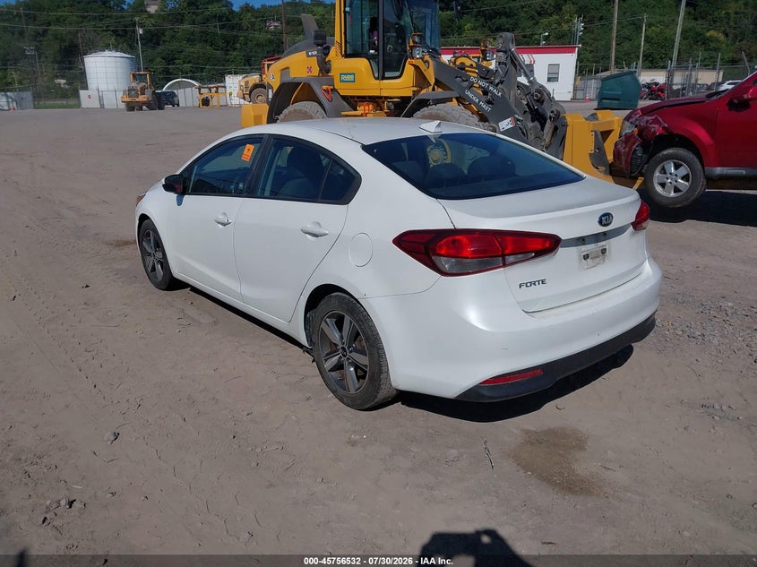 Vin: 3kpfl4a78je260773, lot: 46255254, kia forte lx 20183