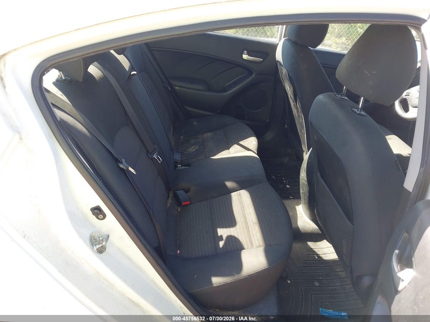 2018 KIA FORTE SEDAN 2.0L I-4 DOHC, VVT, 147HP