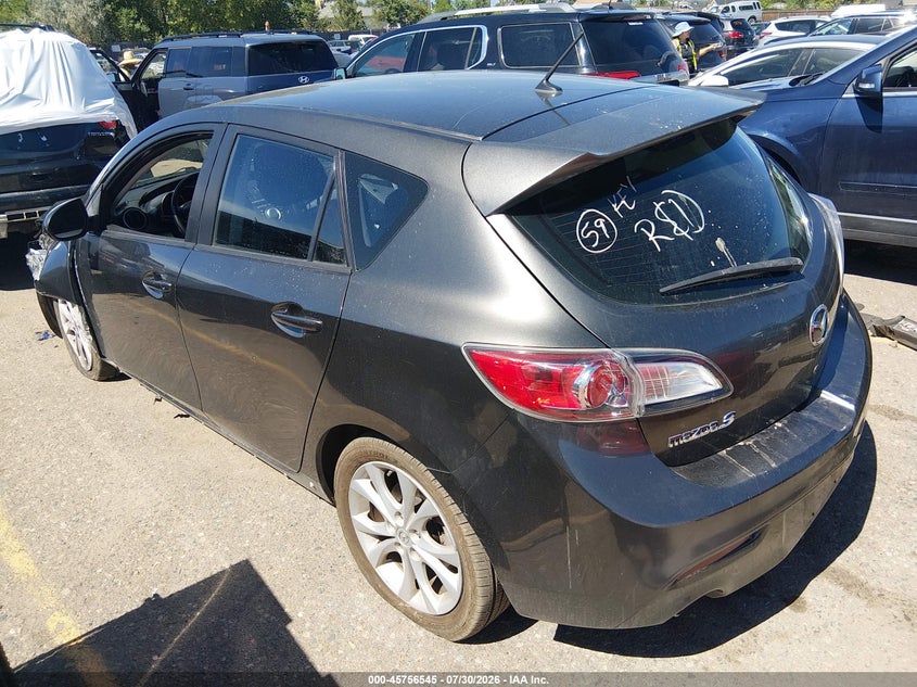 Vin: jm1bl1k61b1404459, lot: 46255267, mazda mazda3 s sport 20113