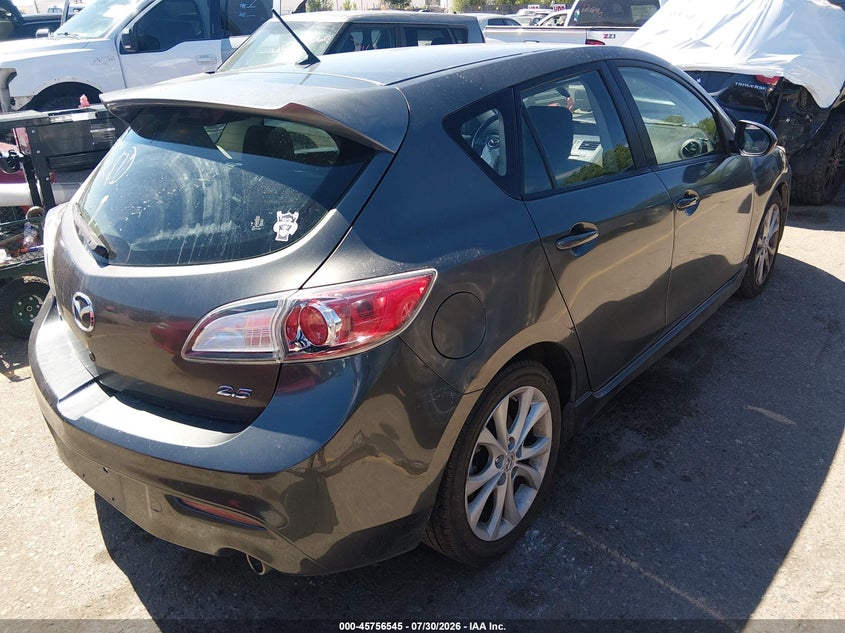 Vin: jm1bl1k61b1404459, lot: 46255267, mazda mazda3 s sport 20114