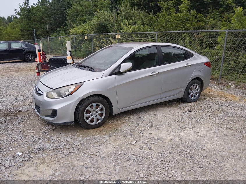 Vin: kmhct4ae0du556339, lot: 46255268, hyundai accent gls 20132