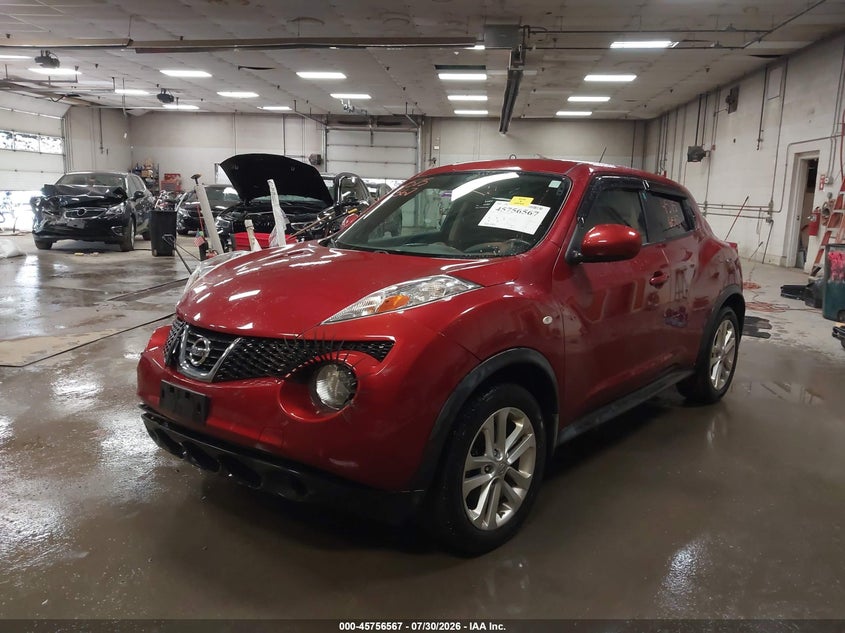 Vin: jn8af5mv6dt215476, lot: 46255289, nissan juke sv 20132
