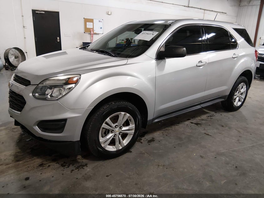 Vin: 2gnalbek1g1128271, lot: 46255292, chevrolet equinox ls 20162