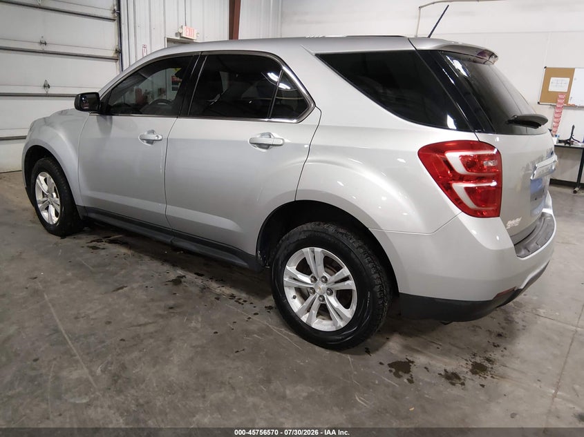 Vin: 2gnalbek1g1128271, lot: 46255292, chevrolet equinox ls 20163
