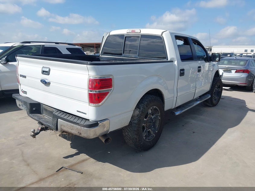 Vin: 1ftfw1cfxdke97602, lot: 46255302, ford f-150 xlt 20134