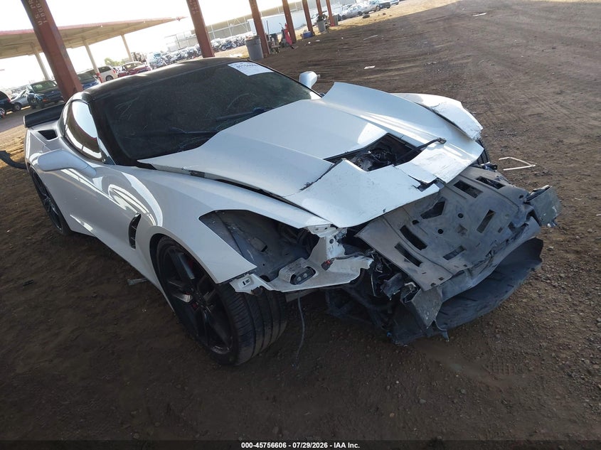 Vin: 1g1yd2d75e5107302, lot: 46255328, chevrolet corvette stingray 2014 img_1