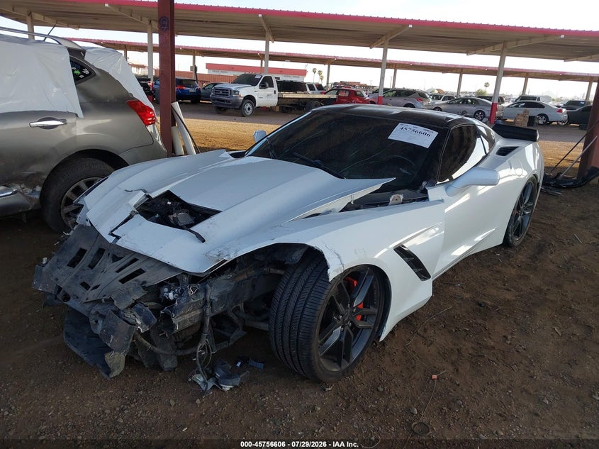 2014 CHEVROLET CORVETTE STINGRAY auction photo 2
