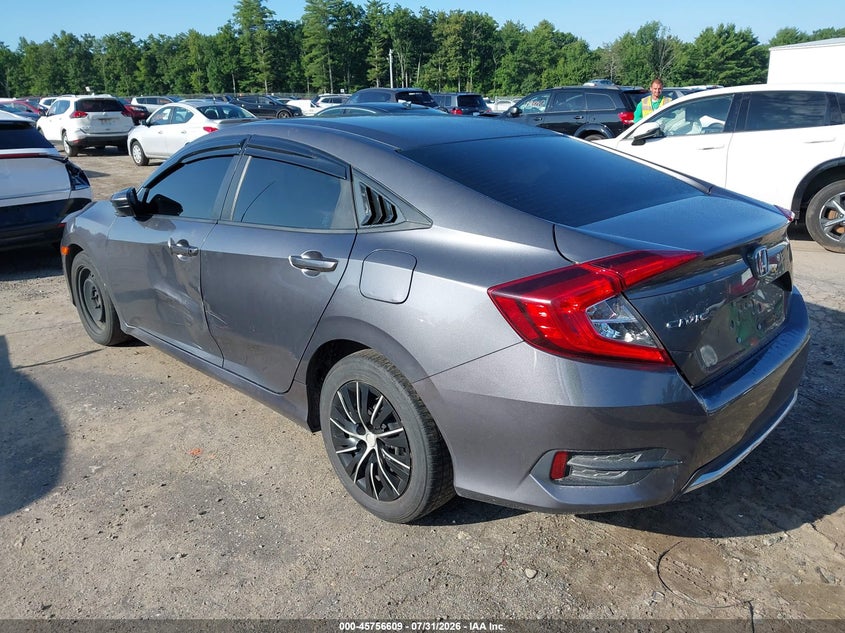 Vin: 2hgfc2f67mh513595, lot: 46255332, honda civic lx 20213