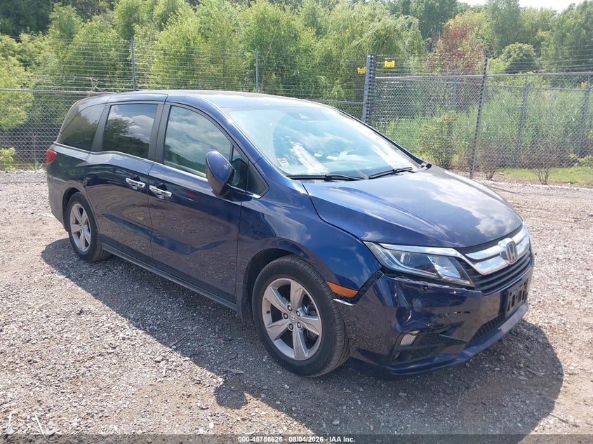 Vin: 5fnrl6h72lb011896, lot: 46255348, honda odyssey ex-l/ex-l w/navi   res 2020 img_1