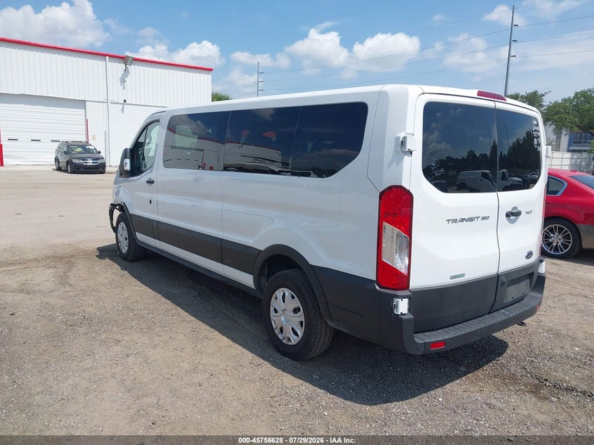 Vin: 1fbax2yg8ska64621, lot: 46255350, ford transit-350 passenger van xlt 20253