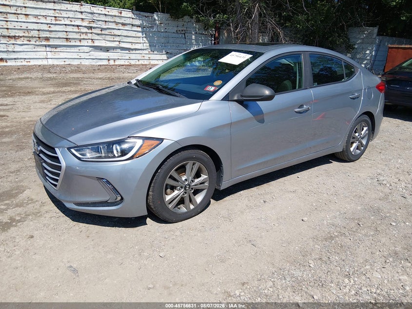 Vin: 5npd84lf0hh170150, lot: 46255353, hyundai elantra value edition 20172