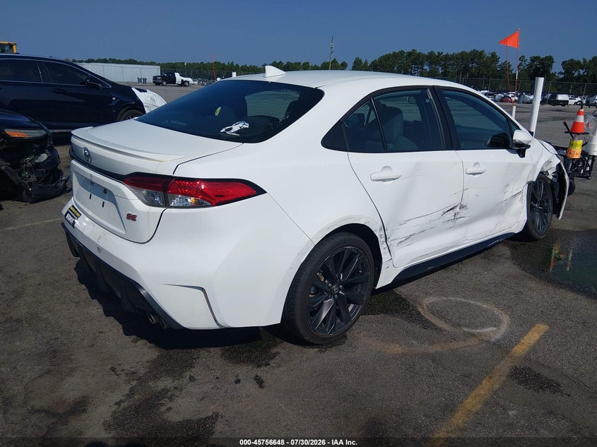 Vin: 5yfs4mce0pp141520, lot: 46255370, toyota corolla se 20234