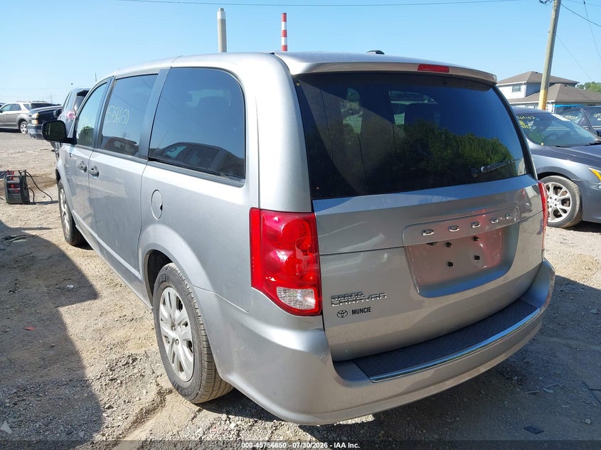 Vin: 2c4rdgbg9lr196898, lot: 46255372, dodge grand caravan se 20203